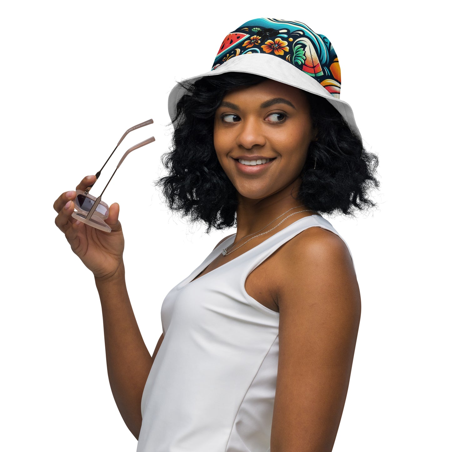 VIVA Reversible Summer Bucket Hat