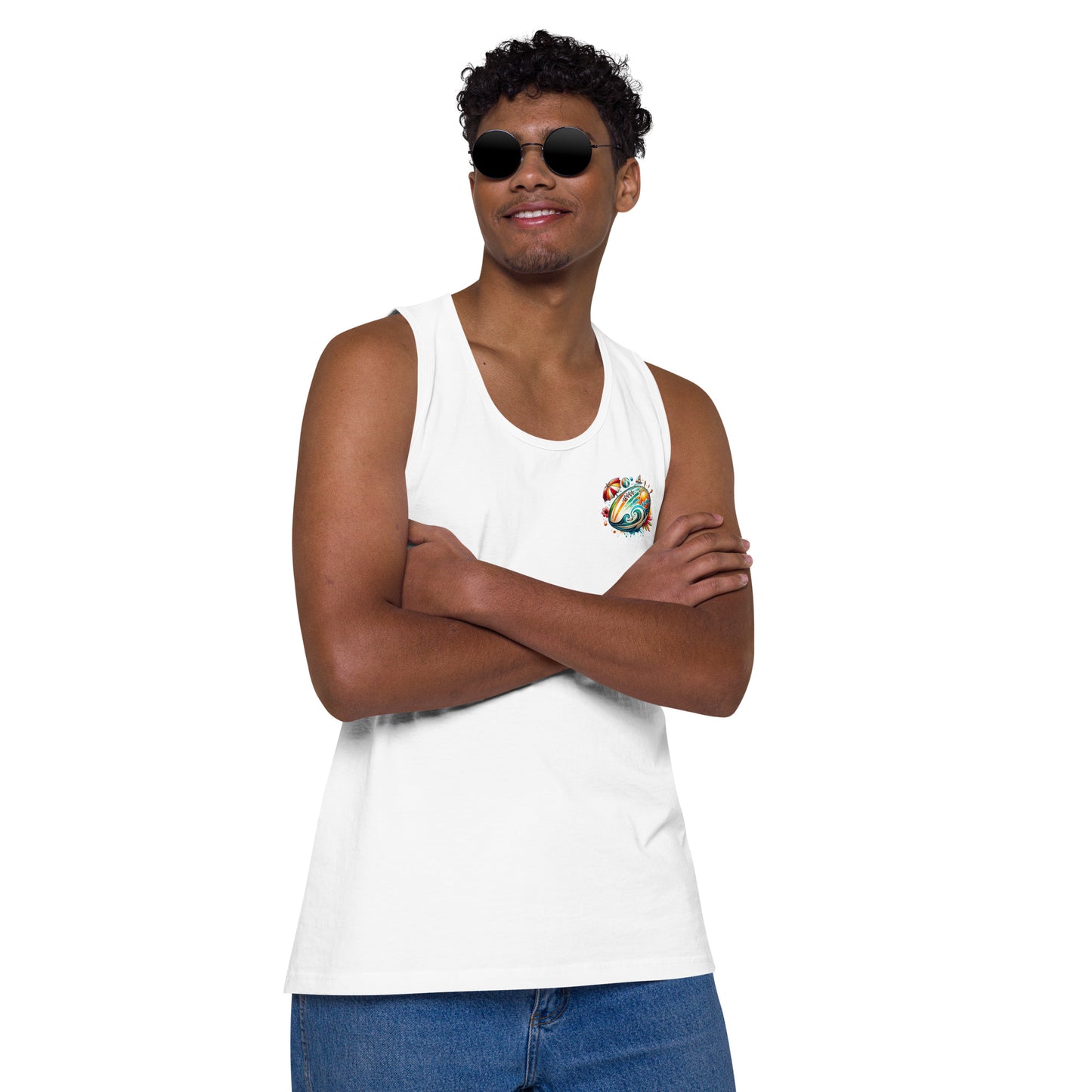 VIVA Summer Badge Tank Top