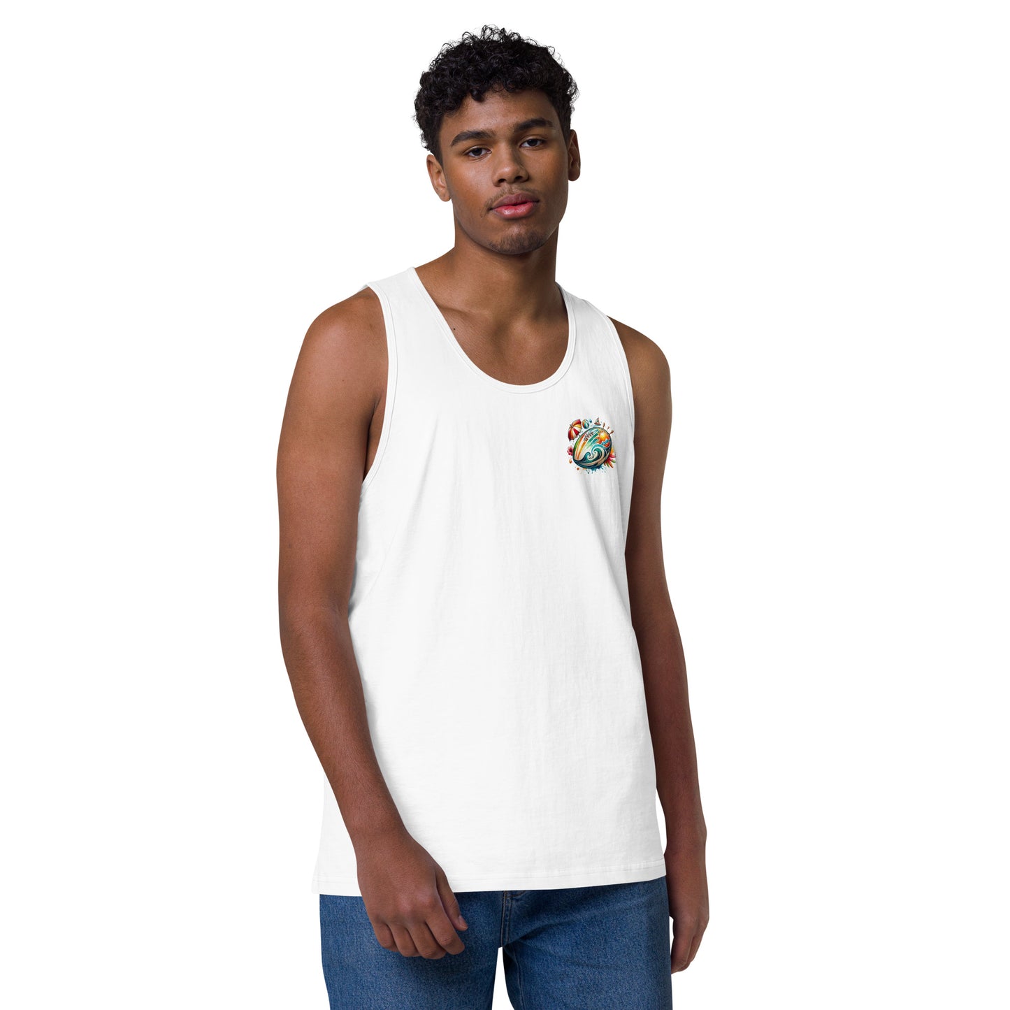 VIVA Summer Badge Tank Top