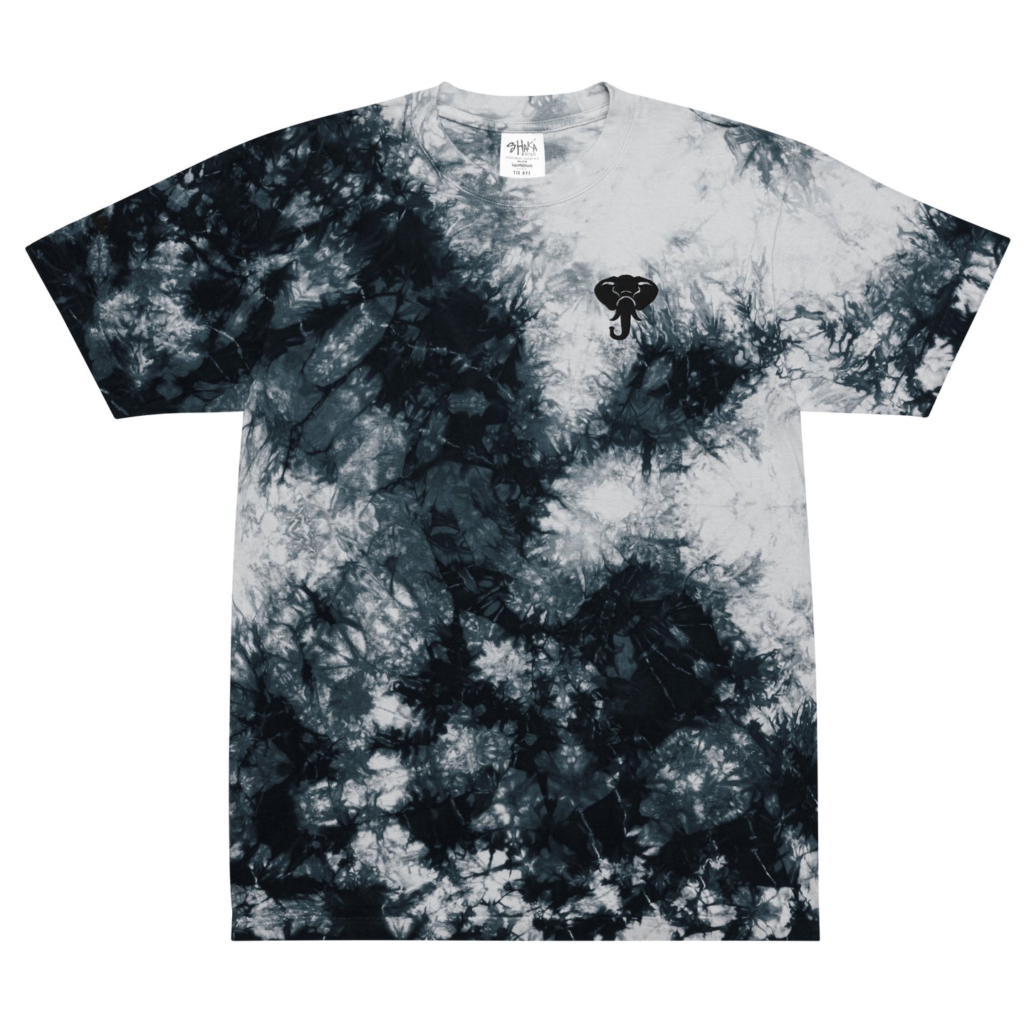 Oversized Cloud Tie-Dye Elephant