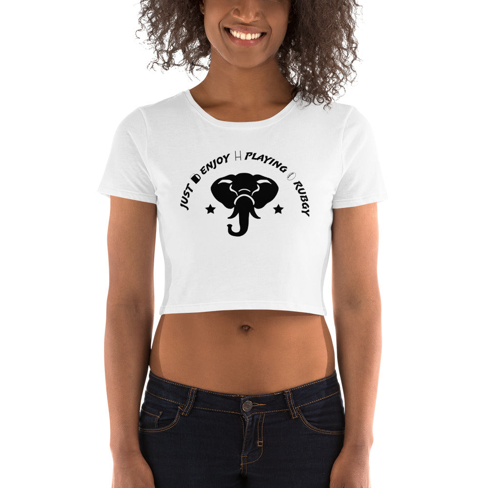 Just Enjoy Rugby Crop Tee